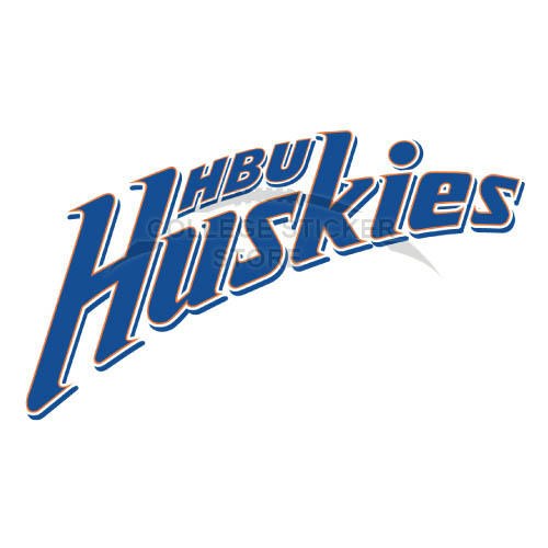 Design Houston Baptist Huskies Iron-on Transfers (Wall Stickers)NO.4568